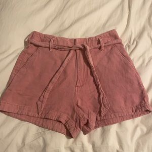 Abercrombie and Fitch paper bag shorts